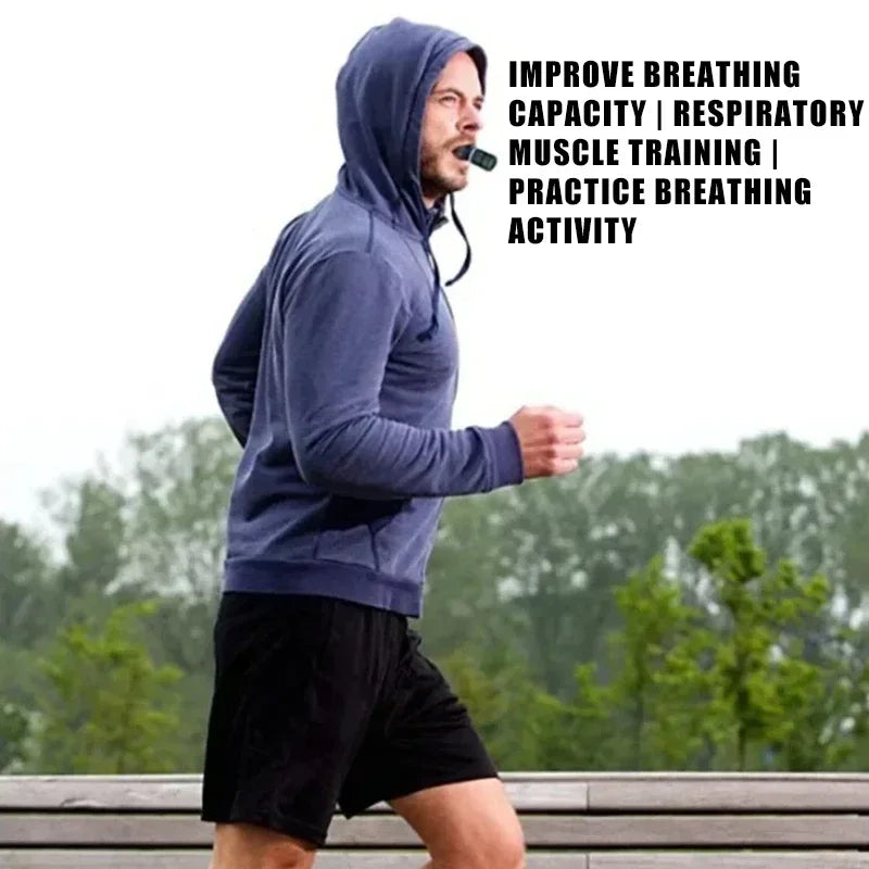 Lung Exerciser Compact Silicone Breathing Exercise Device