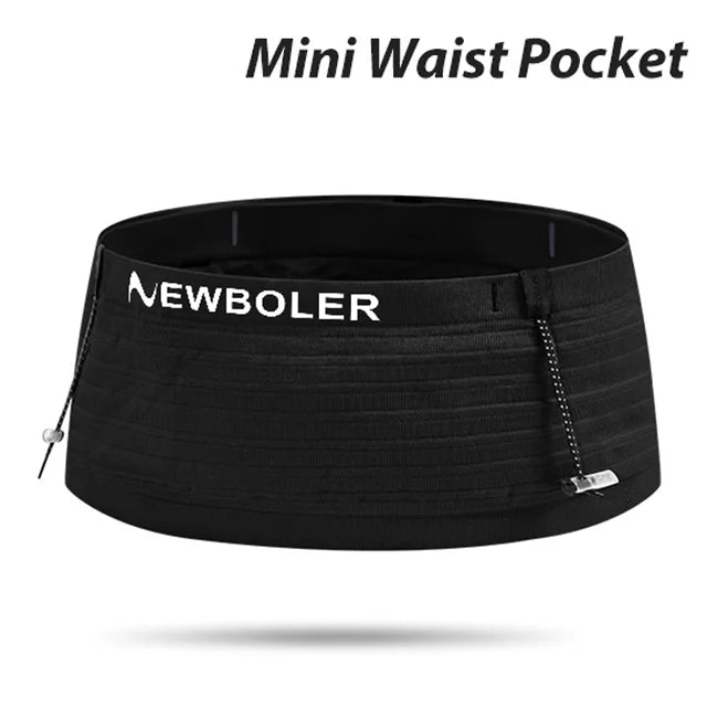 NEWBOLER Elastic Sports Waist Bag Pack