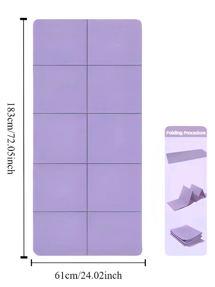 Foldable Yoga Mat - Kinetic Fitness
