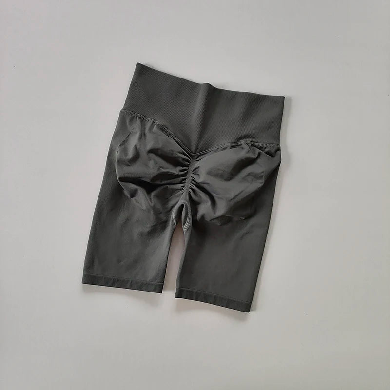High-Waist Yoga Shorts