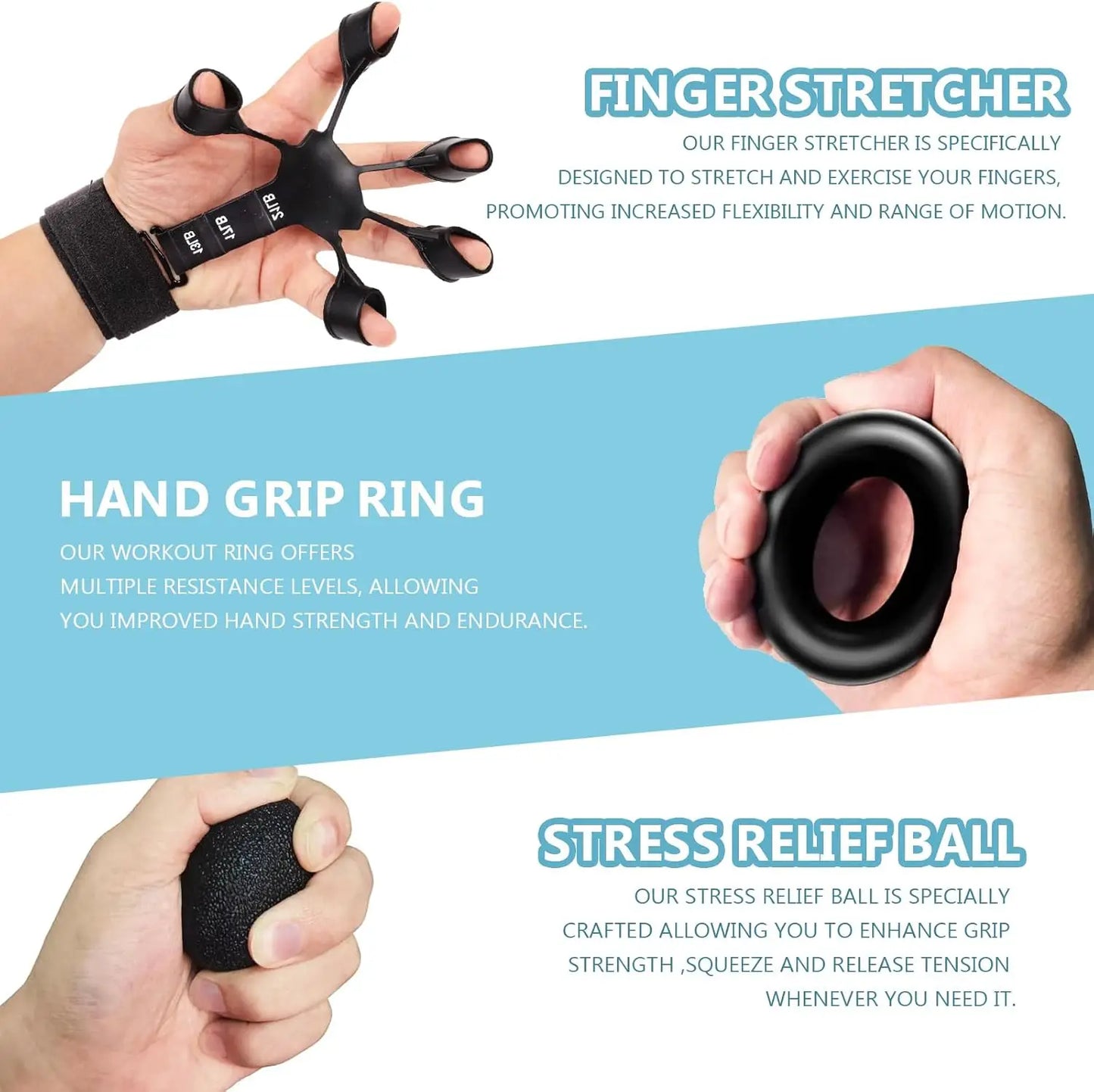 Adjustable Hand Gripper (set) - Kinetic Fitness