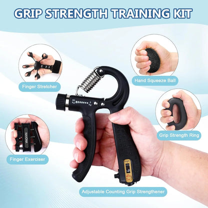 Adjustable Hand Gripper (set) - Kinetic Fitness