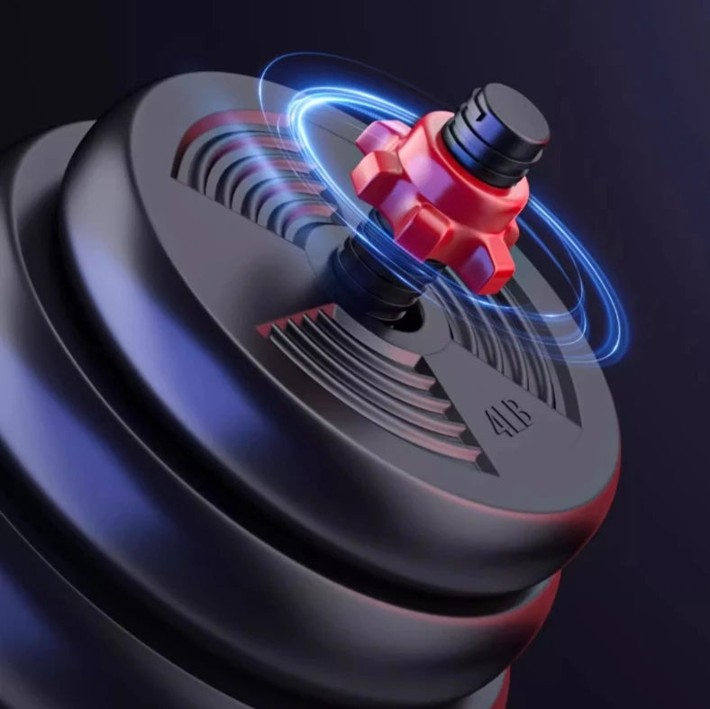 5-44lbs Adjustable Dumbbell - Kinetic Fitness