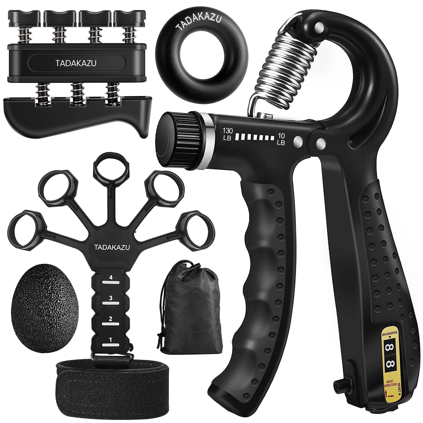 Adjustable Hand Gripper (set) - Kinetic Fitness