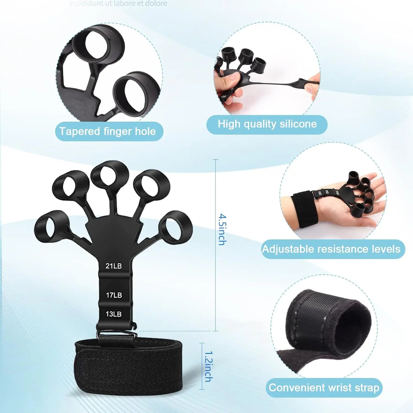Adjustable Hand Gripper (set) - Kinetic Fitness