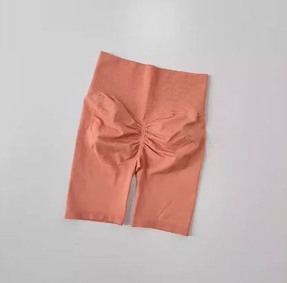 High-Waist Yoga Shorts