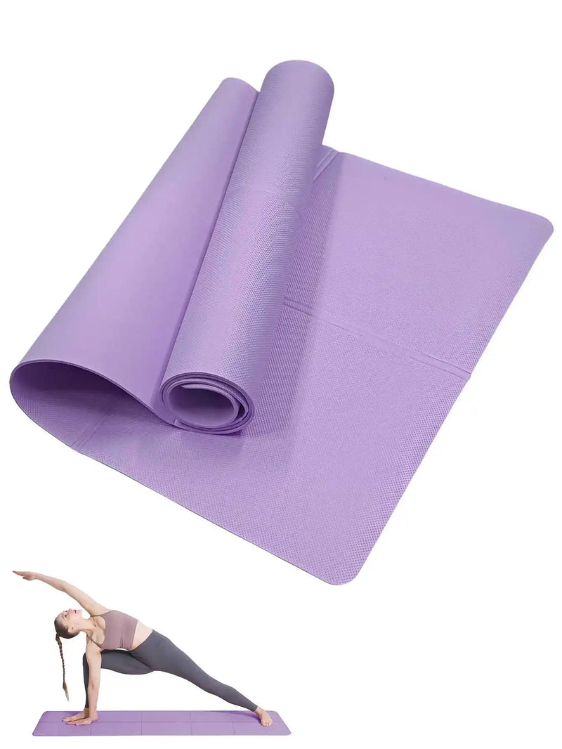 Yoga Mat Pilates Fitness Mat 3/4/6mm - Kinetic Fitness