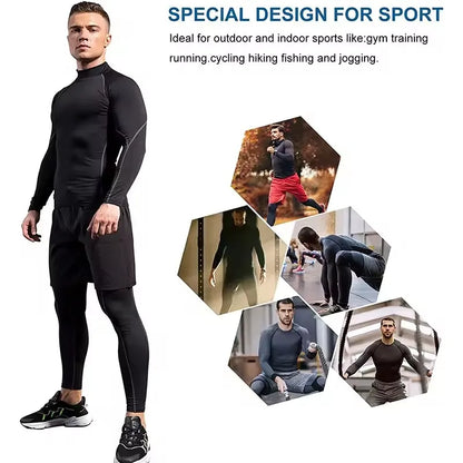 Men Compression Long Sleeve