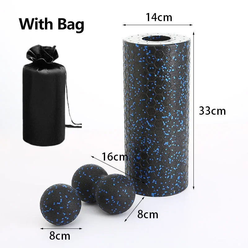 Foam Roller Massage Peanut Ball Set