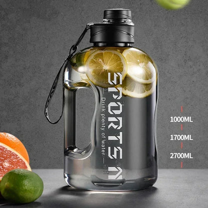 1.7L/2.7L Portable Water Bottle