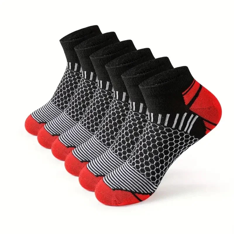 6 Pairs Athletic Socks
