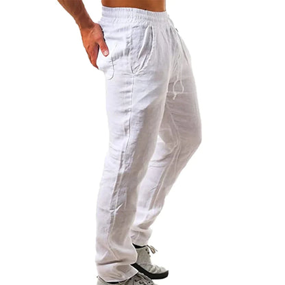 Men’s Cotton-Linen Pants