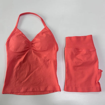 Sport Bra + High Waist Sports Shorts