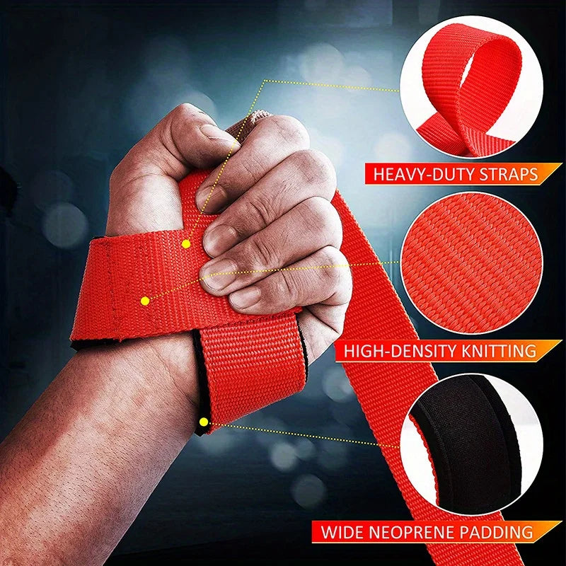 1 Pair Weight Lifting Assistance Strap