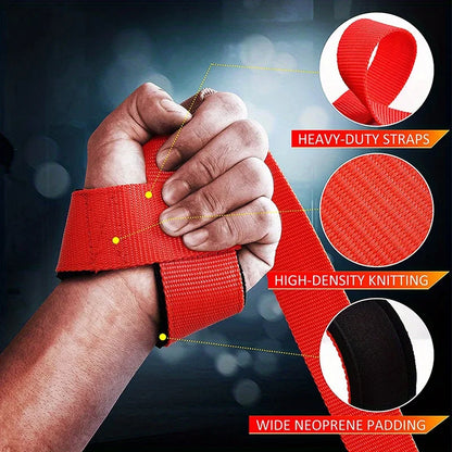 1 Pair Weight Lifting Assistance Strap