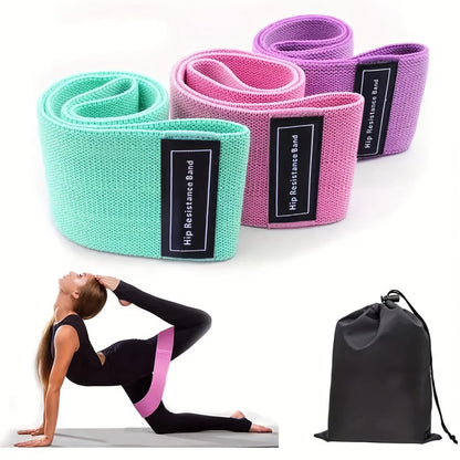 Fabric Resistance Hip Booty Bands - Kinetic Fitness