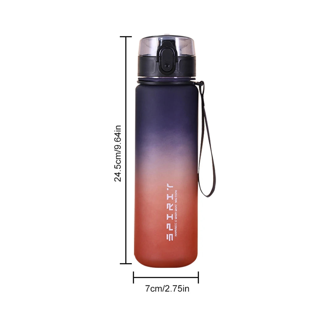 500-1000ml Sports Water Bottle - Kinetic Fitness
