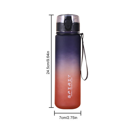 500-1000ml Sports Water Bottle - Kinetic Fitness
