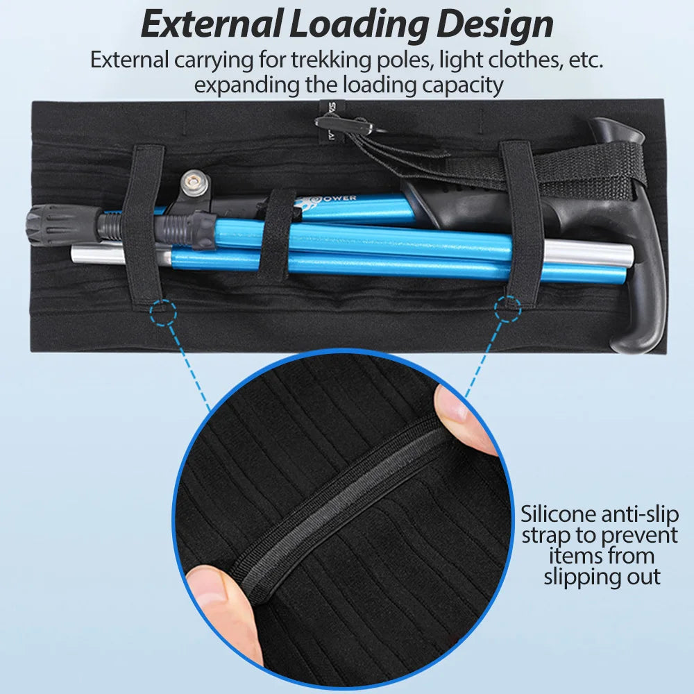 NEWBOLER Elastic Sports Waist Bag Pack