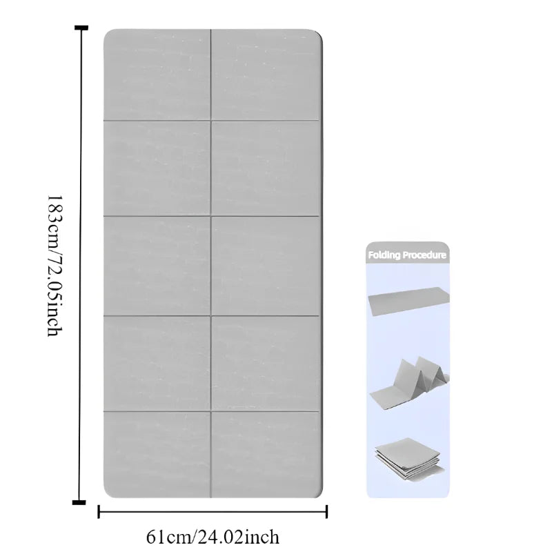 Foldable Yoga Mat - Kinetic Fitness