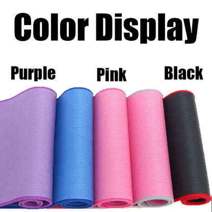 YECOKISO 10MM Yoga Mats - Kinetic Fitness
