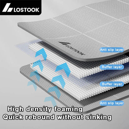 4mm Thick TPE Foldable Yoga Mat - Kinetic Fitness