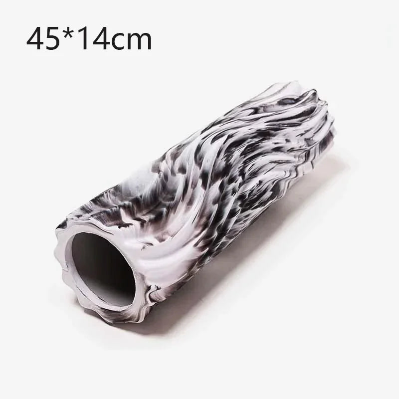 Iridescent Gradient Wave Foam Roller Yoga Pilates Exercise Body Muscle Massage Relax Yoga Column Home Fitness Equipment 33/45cm - Kinetic Fitness