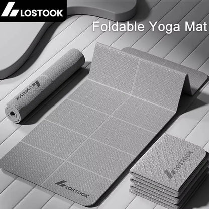 4mm Thick TPE Foldable Yoga Mat - Kinetic Fitness