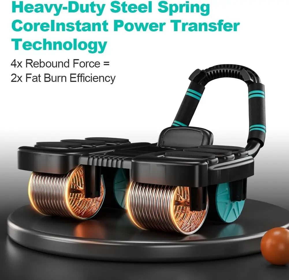 Automatic Rebound Ab Roller Wheel