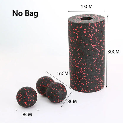 Foam Roller Massage Peanut Ball Set - Kinetic Fitness