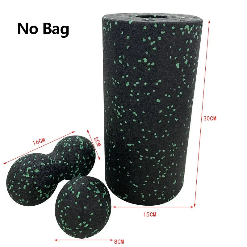 Foam Roller Massage Peanut Ball Set - Kinetic Fitness