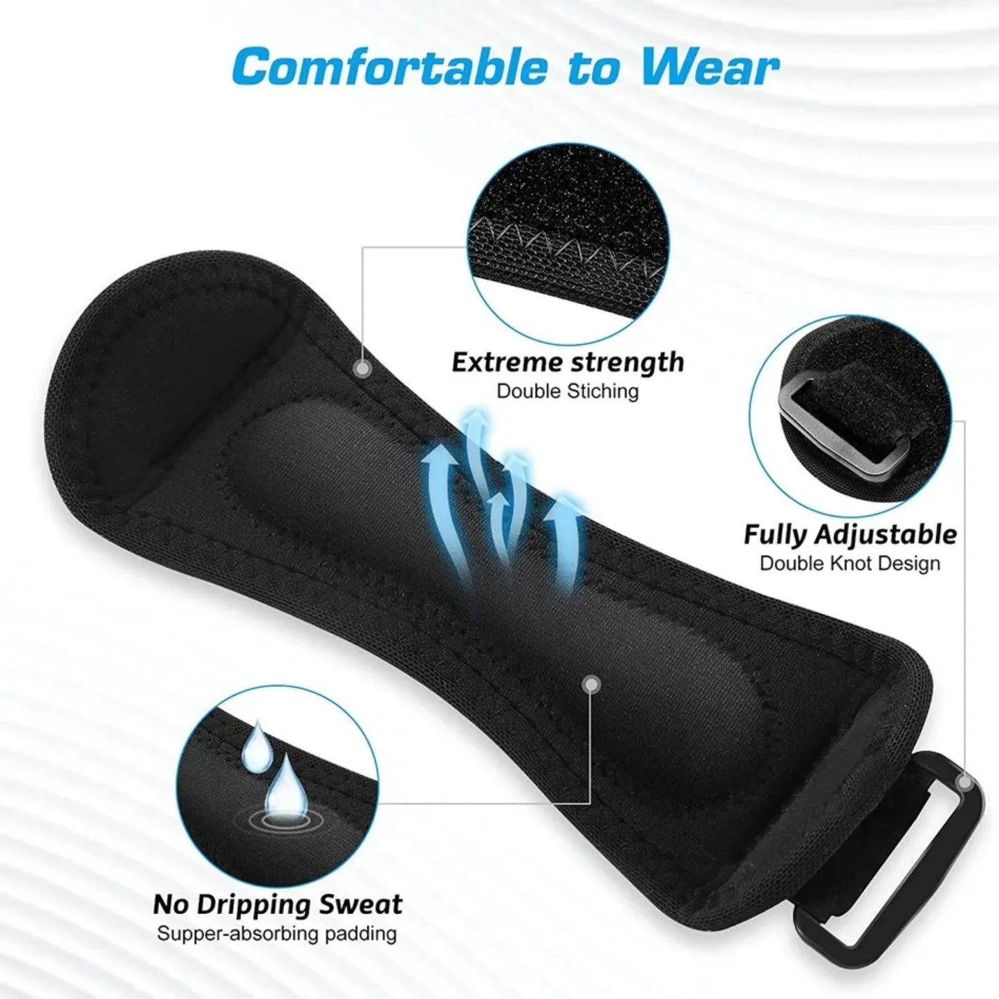 Adjustable EVA Patella Guard Knee Support Pad