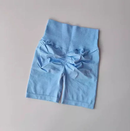 High-Waist Yoga Shorts