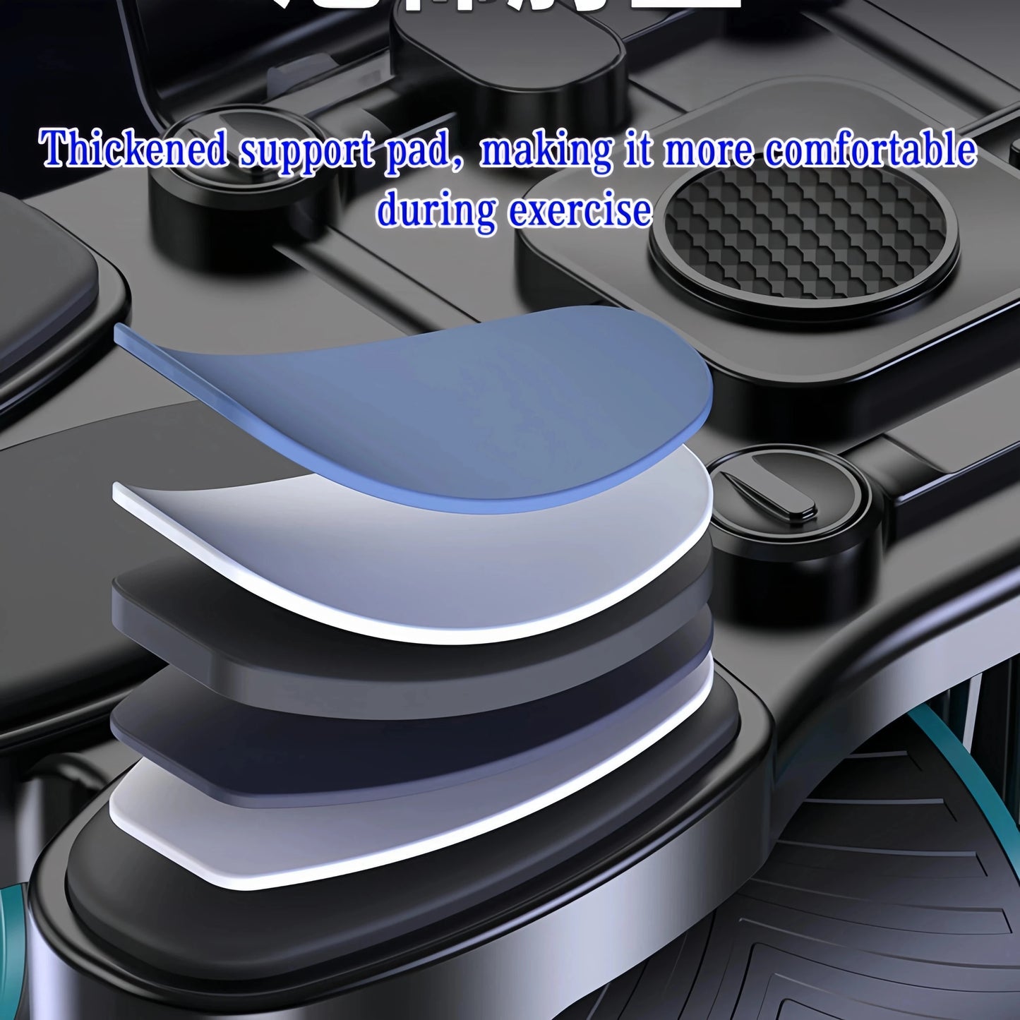 Silent abdominal exercise wheel Kinetic Fitness