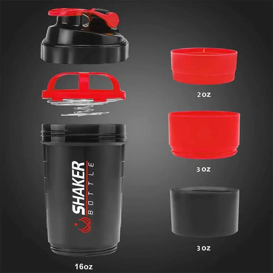 Layered Protein Bottle - Kinetic Fitness