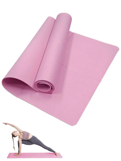 Yoga Mat Pilates Fitness Mat 3/4/6mm - Kinetic Fitness