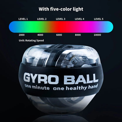 LED Gyroscopic Power Wrist Ball