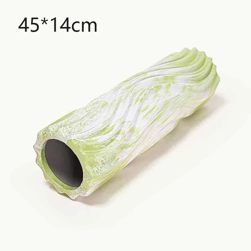 Iridescent Gradient Wave Foam Roller Yoga Pilates Exercise Body Muscle Massage Relax Yoga Column Home Fitness Equipment 33/45cm - Kinetic Fitness