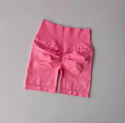 High-Waist Yoga Shorts