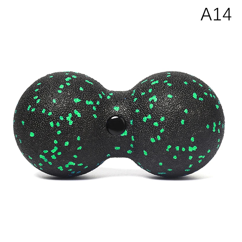 EPP Lacrosse Myofascia Ball Peanut Massage Ball High Density Lightweight Fitness Body Fascia Exercise Relieve Pain Yoga Ball