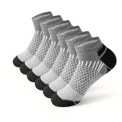 6 Pairs Athletic Socks