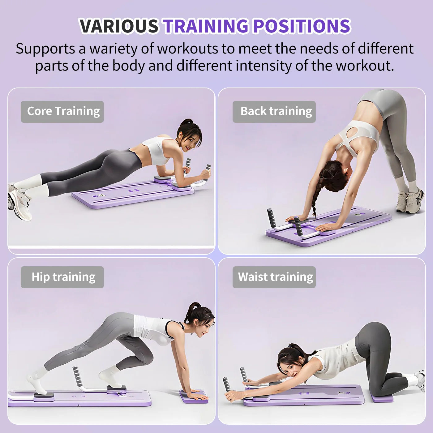 Foldable Pilates Board