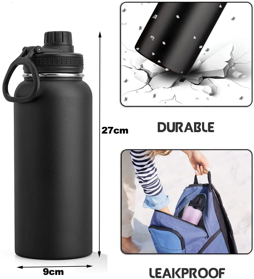 1L Sports Water Bottle - Kinetic Fitness
