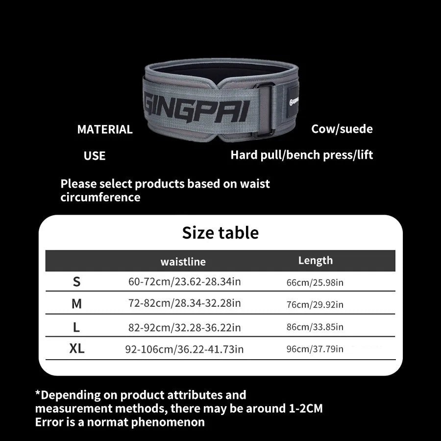 Weightlifting Waist Belt