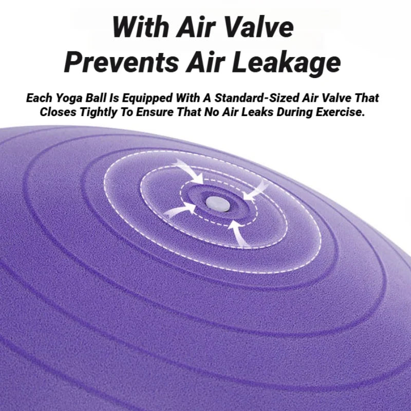 PVC 45CM-95CM Yoga Ball - Kinetic Fitness