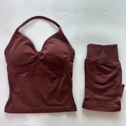 Sport Bra + High Waist Sports Shorts