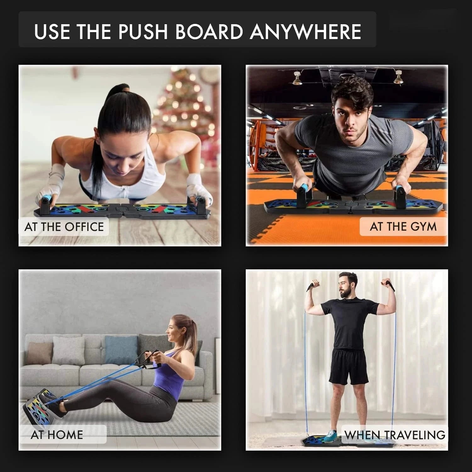 Push-up Board Set Kinetic Fitness