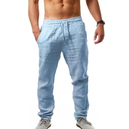 Men’s Cotton-Linen Pants