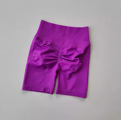 High-Waist Yoga Shorts