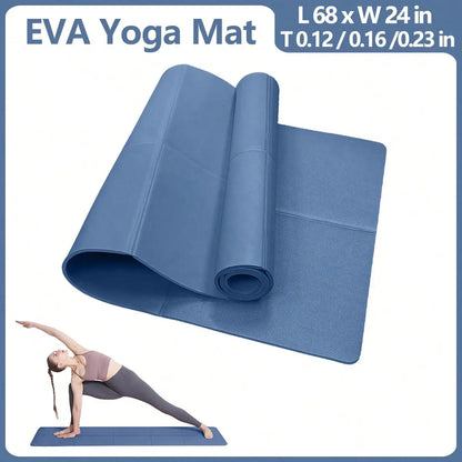 Yoga Mat Pilates Fitness Mat 3/4/6mm - Kinetic Fitness